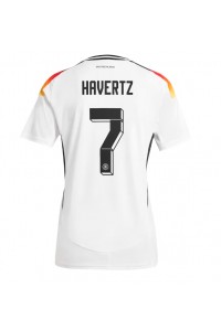 Fotbalové Dres Německo Kai Havertz #7 Domácí Oblečení ME 2024 Krátký Rukáv